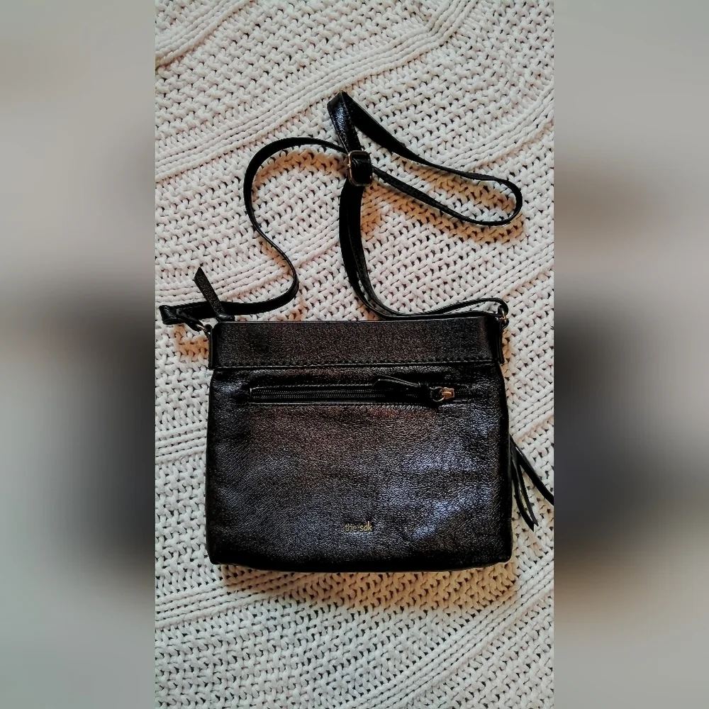 The Sak Floral Leather Crossbody Bag In New Condition!